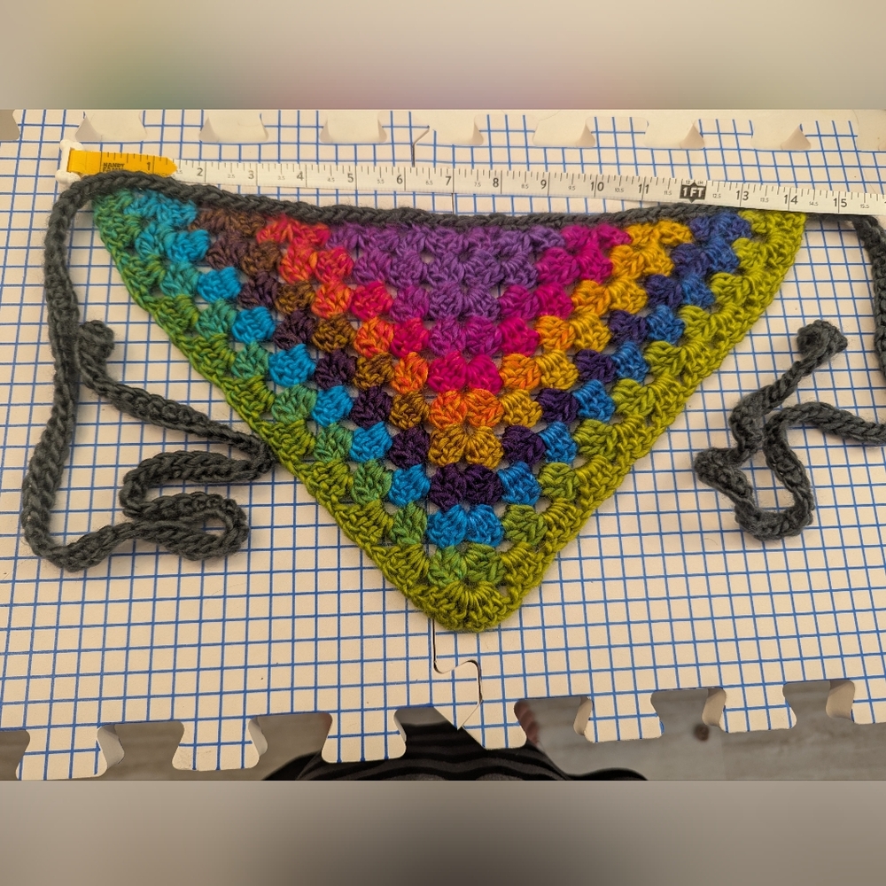 Multicolor Crochet Hair Band - Picture 6 of 6
